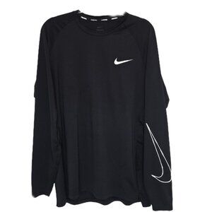 1343 Nike Pro Dri-Fit Slim Fit Activewear Long Sleeve Pullover Sz.XL Mens